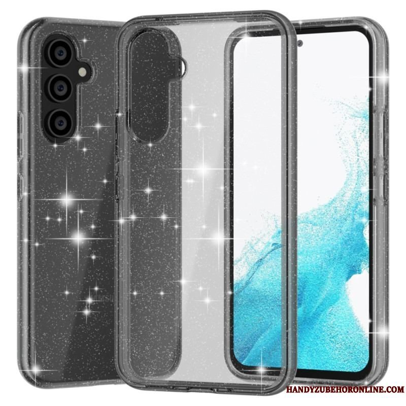 Cover Samsung Galaxy A54 5G Gennemsigtige Pailletter