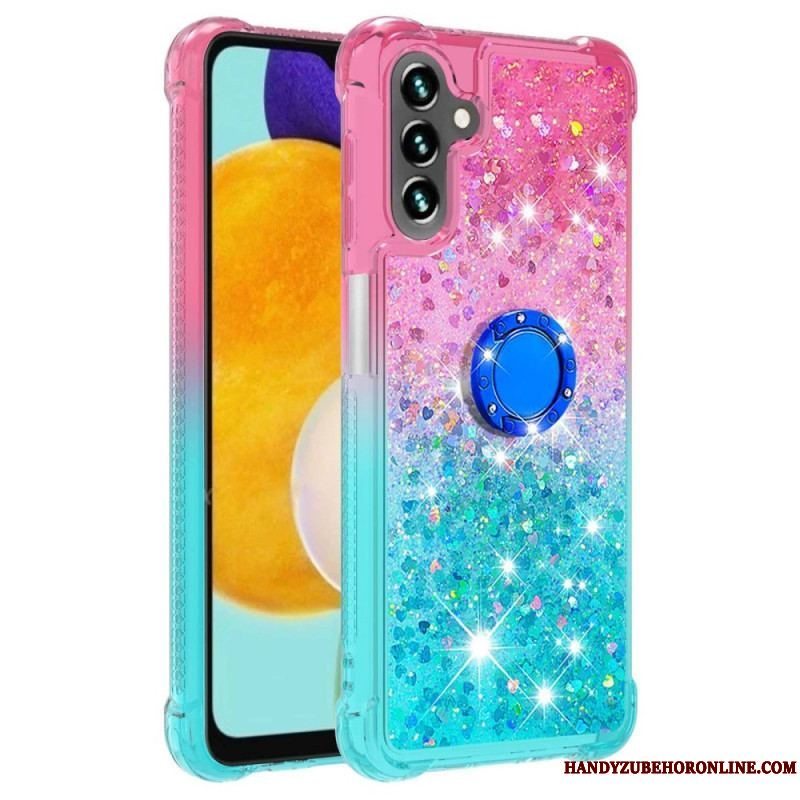 Cover Samsung Galaxy A54 5G Glitter Ring-bracket