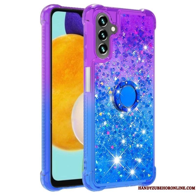 Cover Samsung Galaxy A54 5G Glitter Ring-bracket