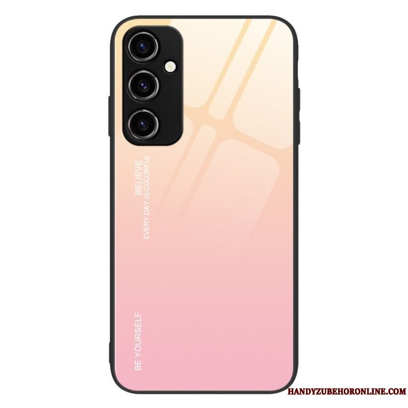 Cover Samsung Galaxy A54 5G Hærdet Glas Vær Dig Selv