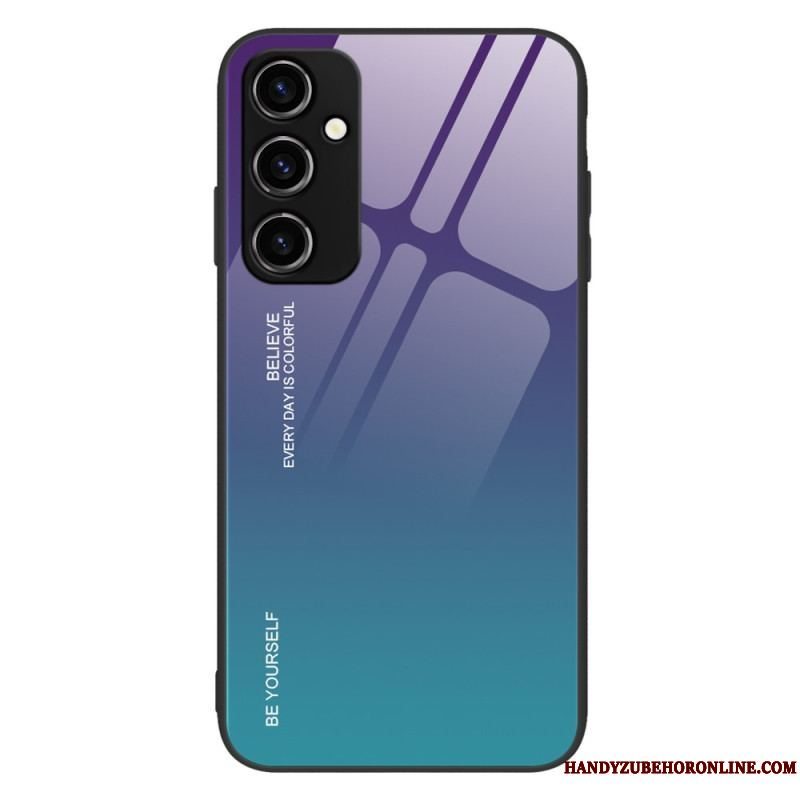 Cover Samsung Galaxy A54 5G Hærdet Glas Vær Dig Selv