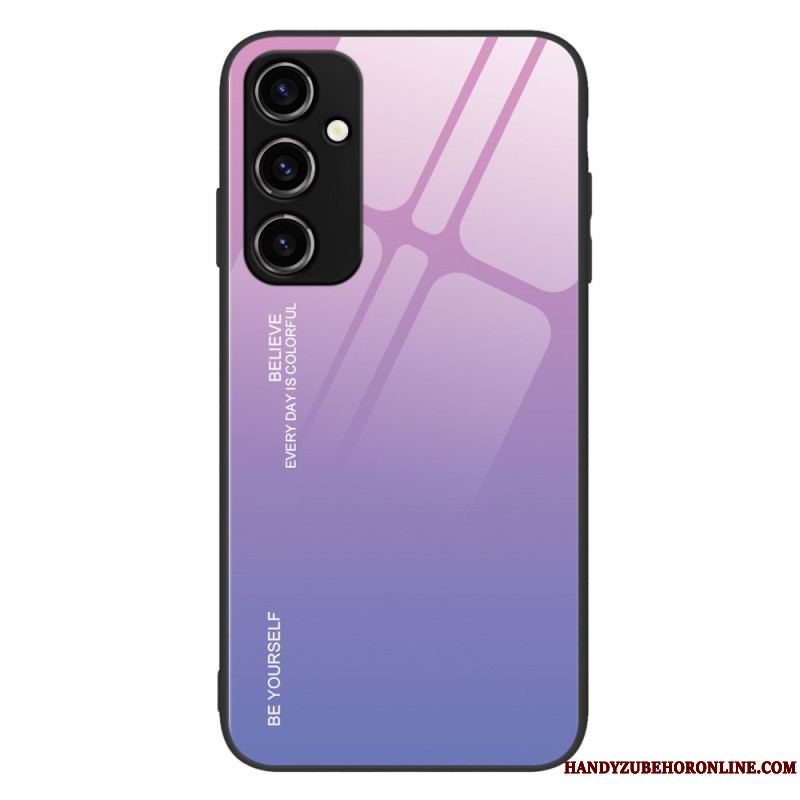 Cover Samsung Galaxy A54 5G Hærdet Glas Vær Dig Selv