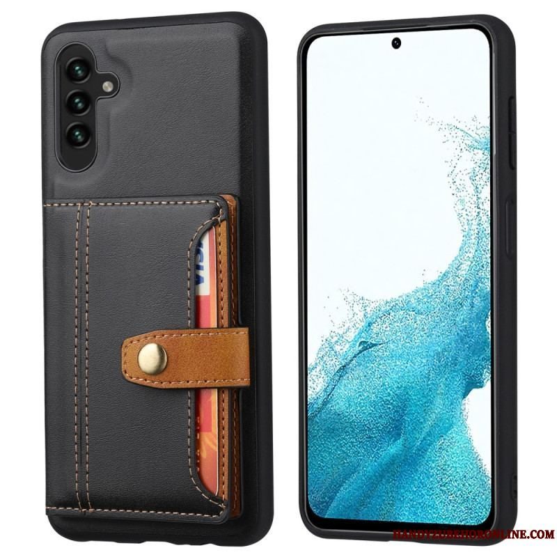 Cover Samsung Galaxy A54 5G Kortholder Støttestrop