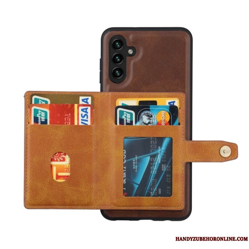 Cover Samsung Galaxy A54 5G Kortholder Støttestrop