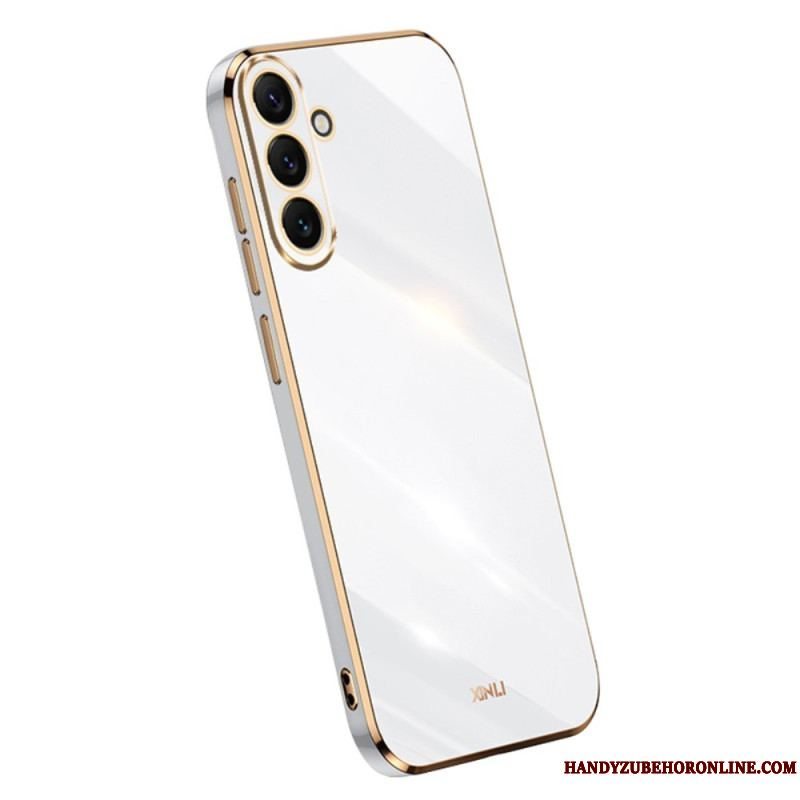 Cover Samsung Galaxy A54 5G Silikone Guldkanter