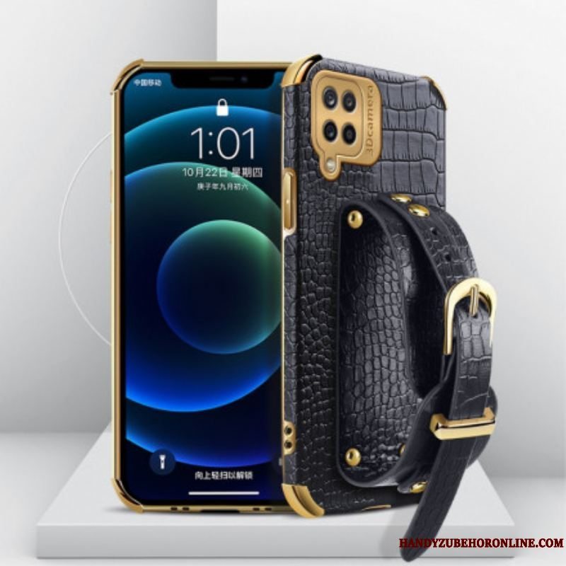 Cover Samsung Galaxy M12 / A12 Croco Rem