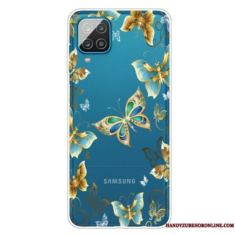 Cover Samsung Galaxy M12 / A12 Design Sommerfugle