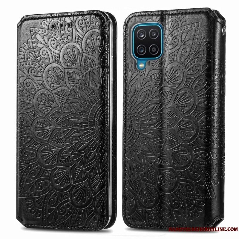 Cover Samsung Galaxy M12 / A12 Flip Cover Mandala