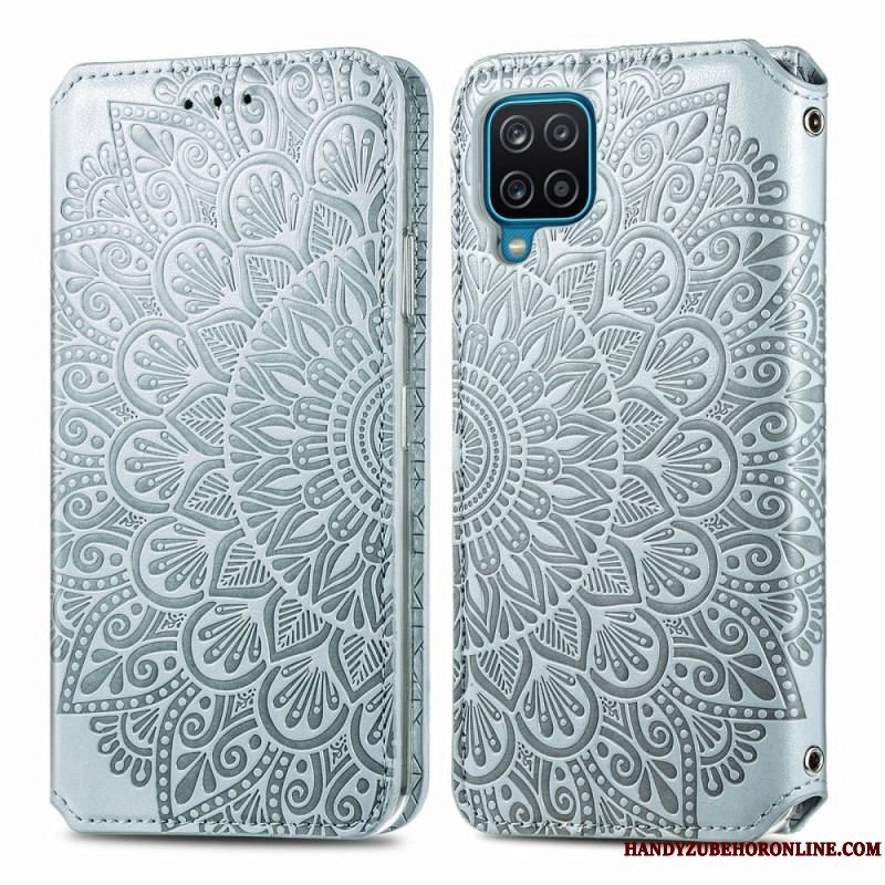 Cover Samsung Galaxy M12 / A12 Flip Cover Mandala