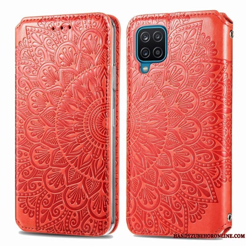 Cover Samsung Galaxy M12 / A12 Flip Cover Mandala