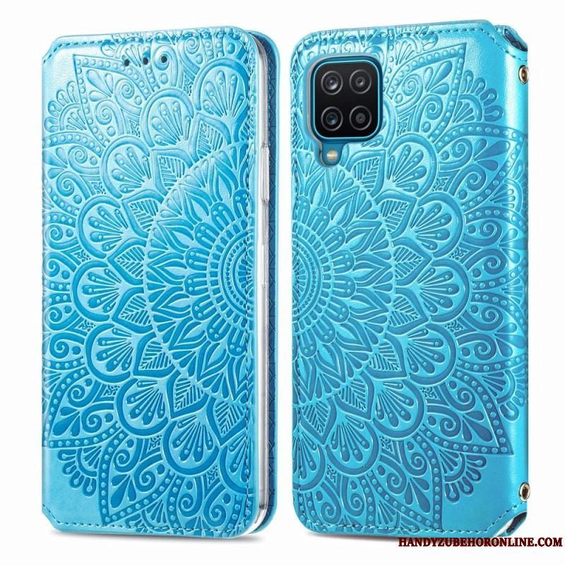 Cover Samsung Galaxy M12 / A12 Flip Cover Mandala