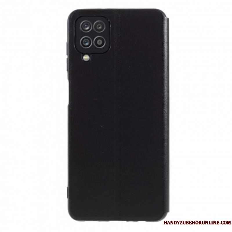 Cover Samsung Galaxy M12 / A12 Flip Cover Premium Series X-level