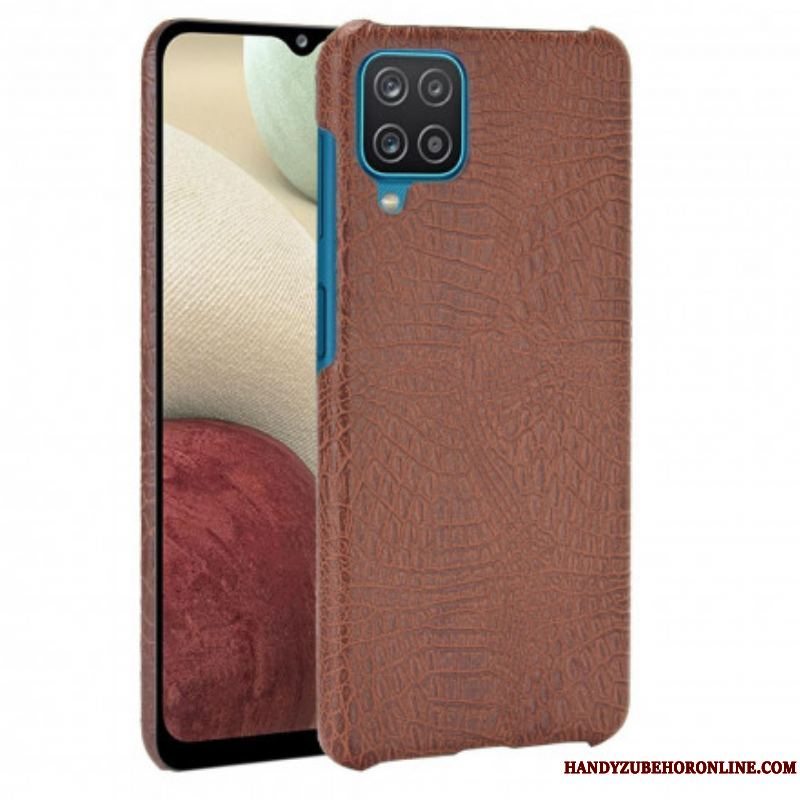 Cover Samsung Galaxy M12 / A12 Krokodillehudseffekt