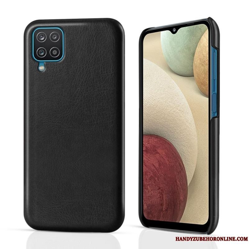 Cover Samsung Galaxy M12 / A12 Ksq Lædereffekt