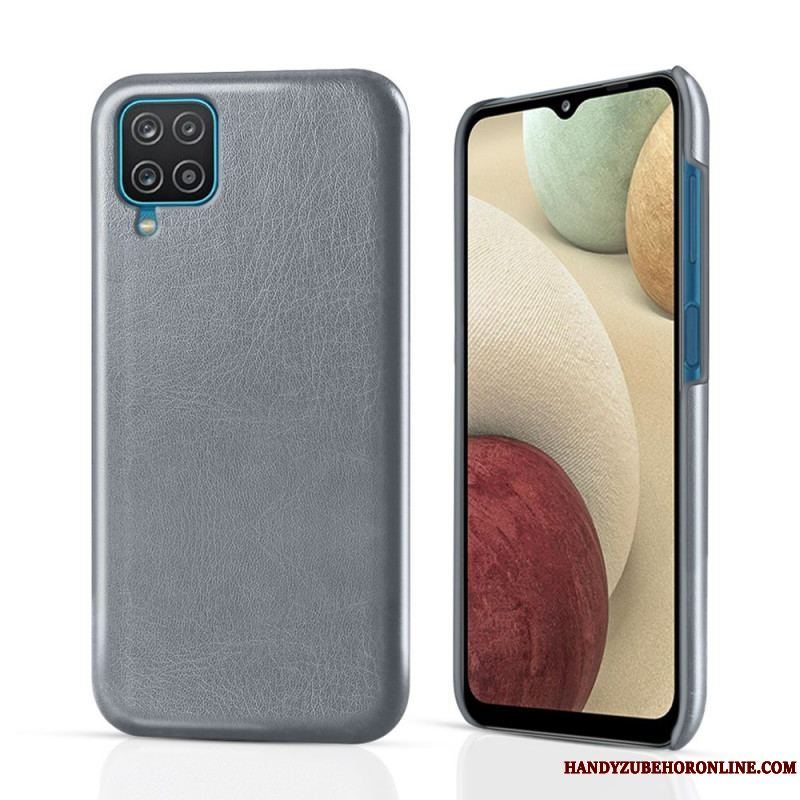 Cover Samsung Galaxy M12 / A12 Ksq Lædereffekt