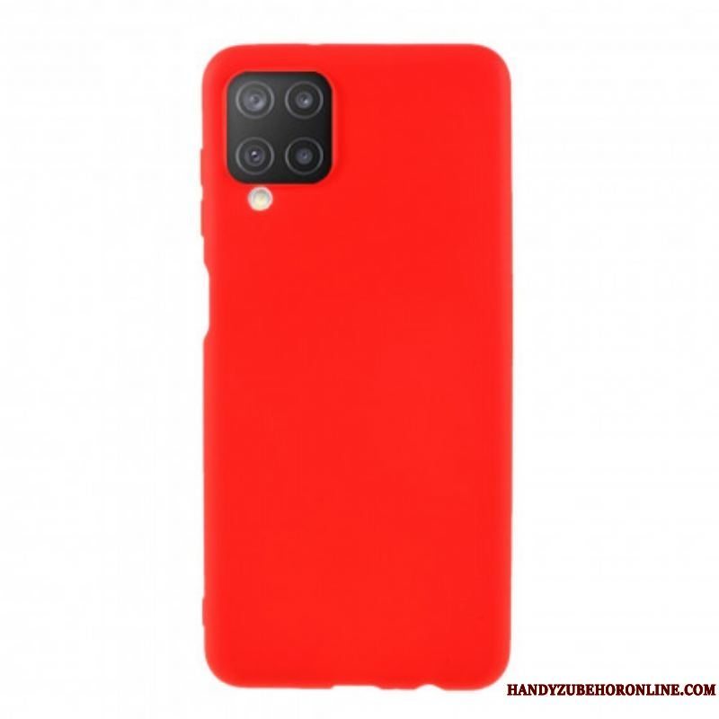 Cover Samsung Galaxy M12 / A12 Mat Silikone