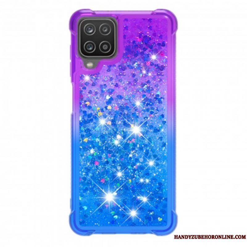 Cover Samsung Galaxy M12 / A12 Pailletter Farver