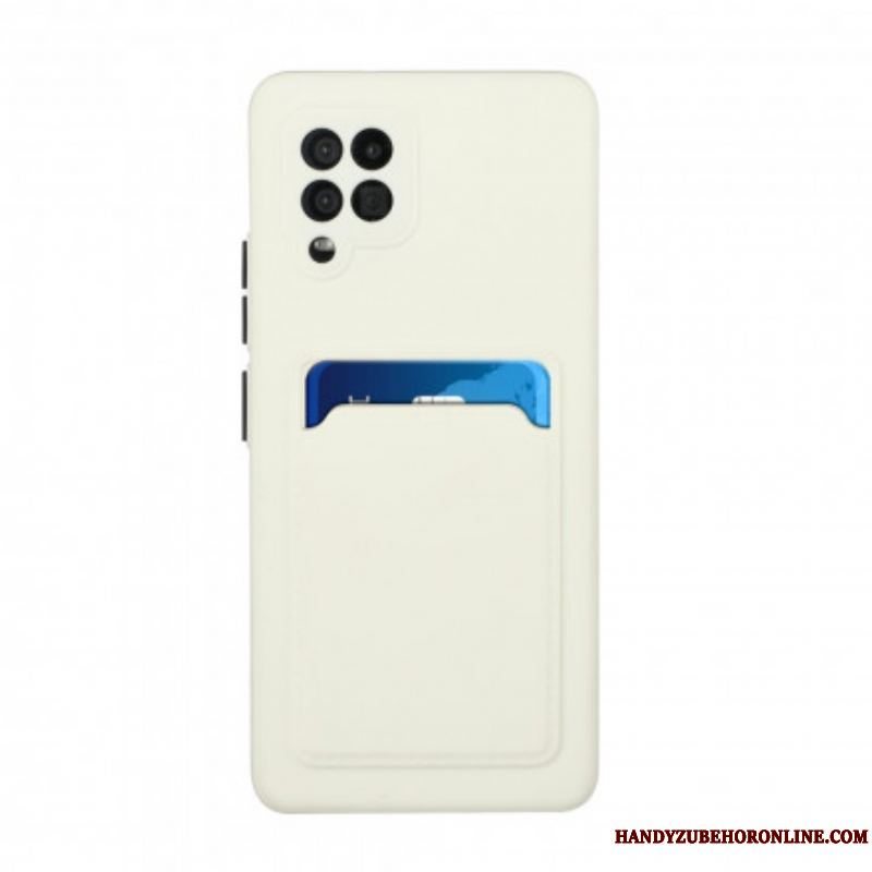 Cover Samsung Galaxy M12 / A12 Silikone Kortholder