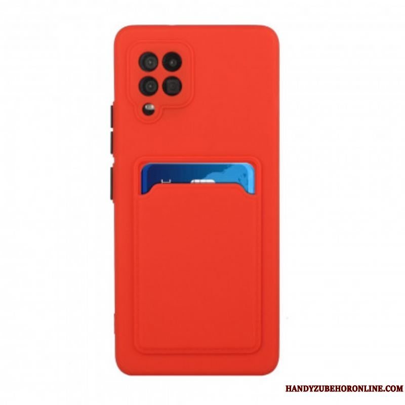 Cover Samsung Galaxy M12 / A12 Silikone Kortholder