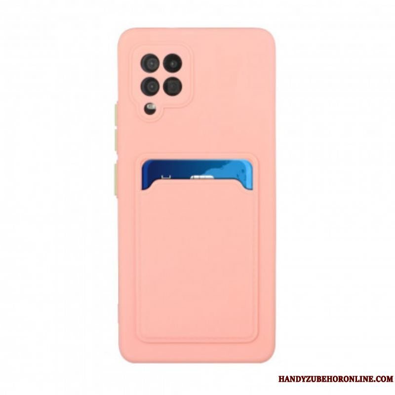 Cover Samsung Galaxy M12 / A12 Silikone Kortholder