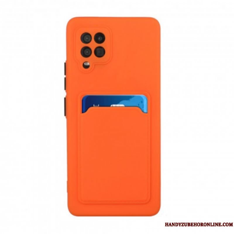 Cover Samsung Galaxy M12 / A12 Silikone Kortholder