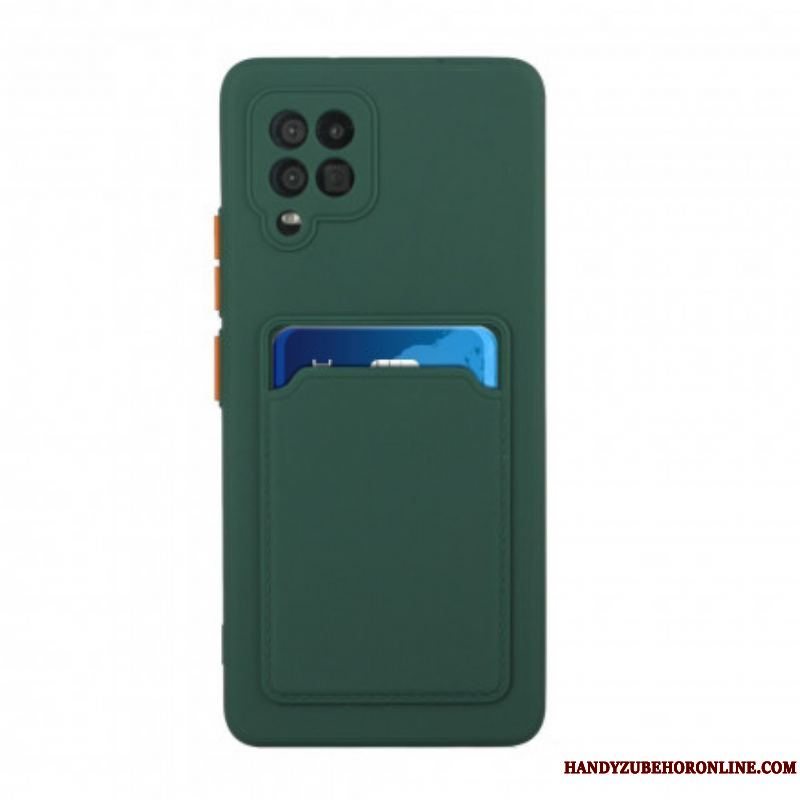 Cover Samsung Galaxy M12 / A12 Silikone Kortholder