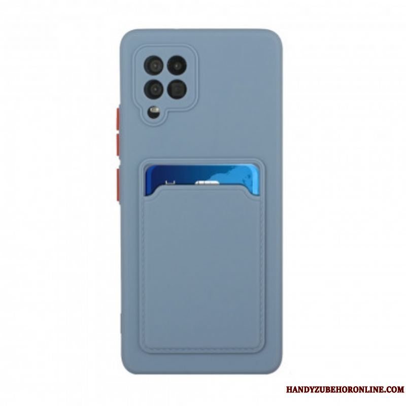 Cover Samsung Galaxy M12 / A12 Silikone Kortholder