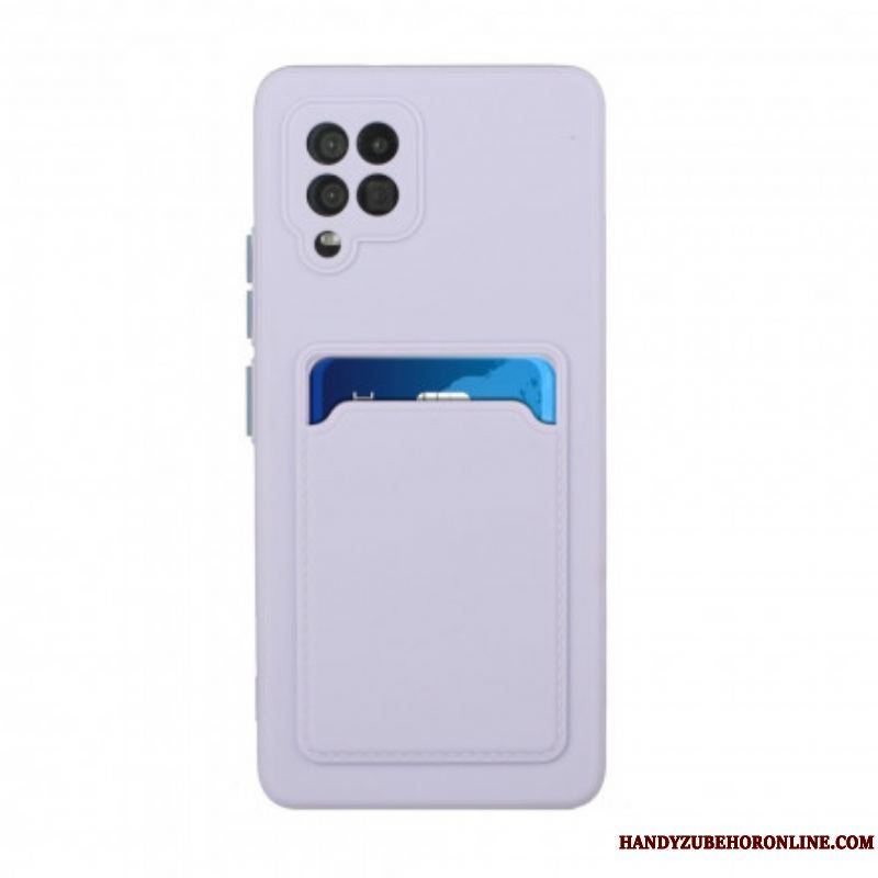 Cover Samsung Galaxy M12 / A12 Silikone Kortholder