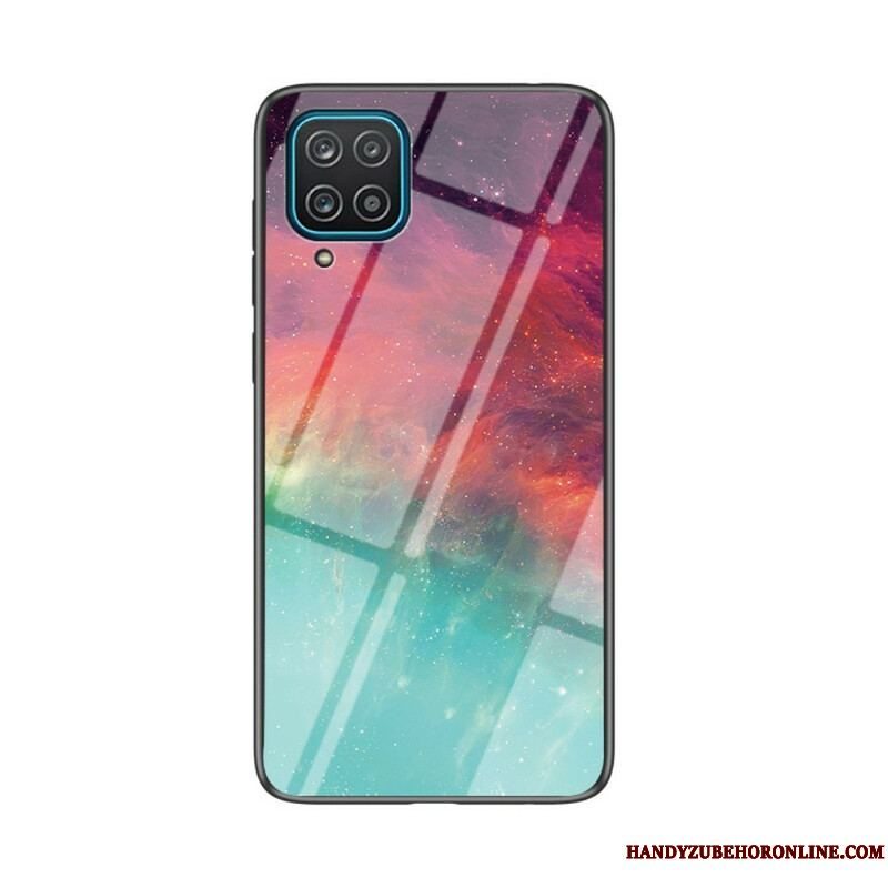 Cover Samsung Galaxy M12 / A12 Skønhed Hærdet Glas