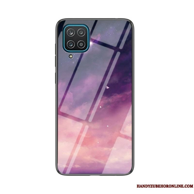 Cover Samsung Galaxy M12 / A12 Skønhed Hærdet Glas