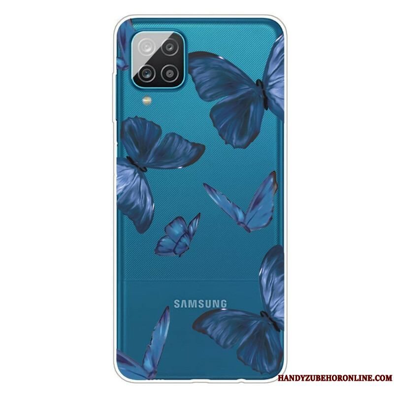 Cover Samsung Galaxy M12 / A12 Vilde Sommerfugle