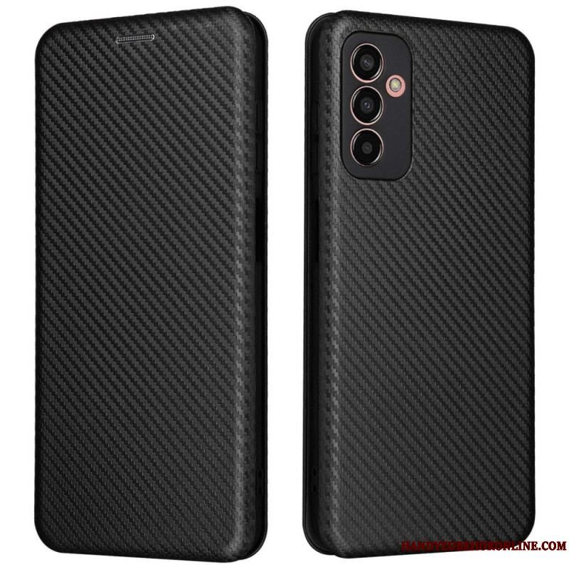 Cover Samsung Galaxy M13 Flip Cover Kulfiber