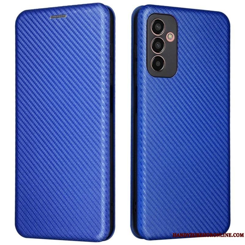 Cover Samsung Galaxy M13 Flip Cover Kulfiber