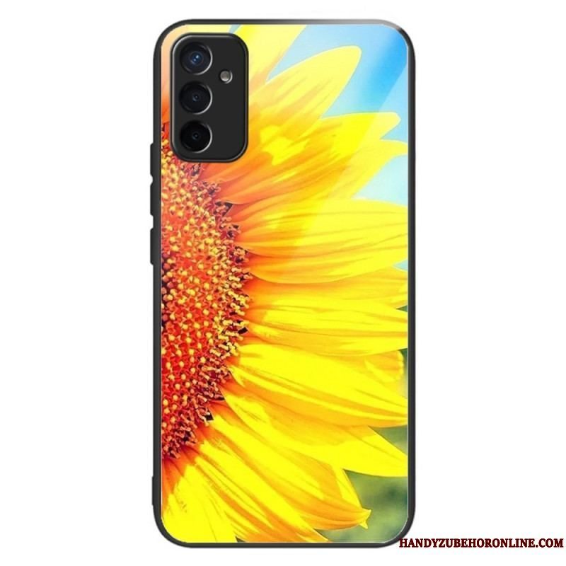Cover Samsung Galaxy M13 Variationssolsikker I Hærdet Glas
