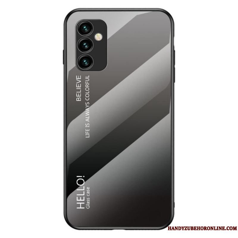 Cover Samsung Galaxy M23 5G Hærdet Glas Hej