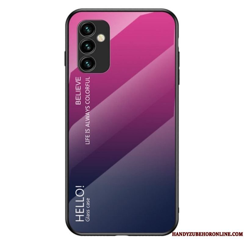 Cover Samsung Galaxy M23 5G Hærdet Glas Hej