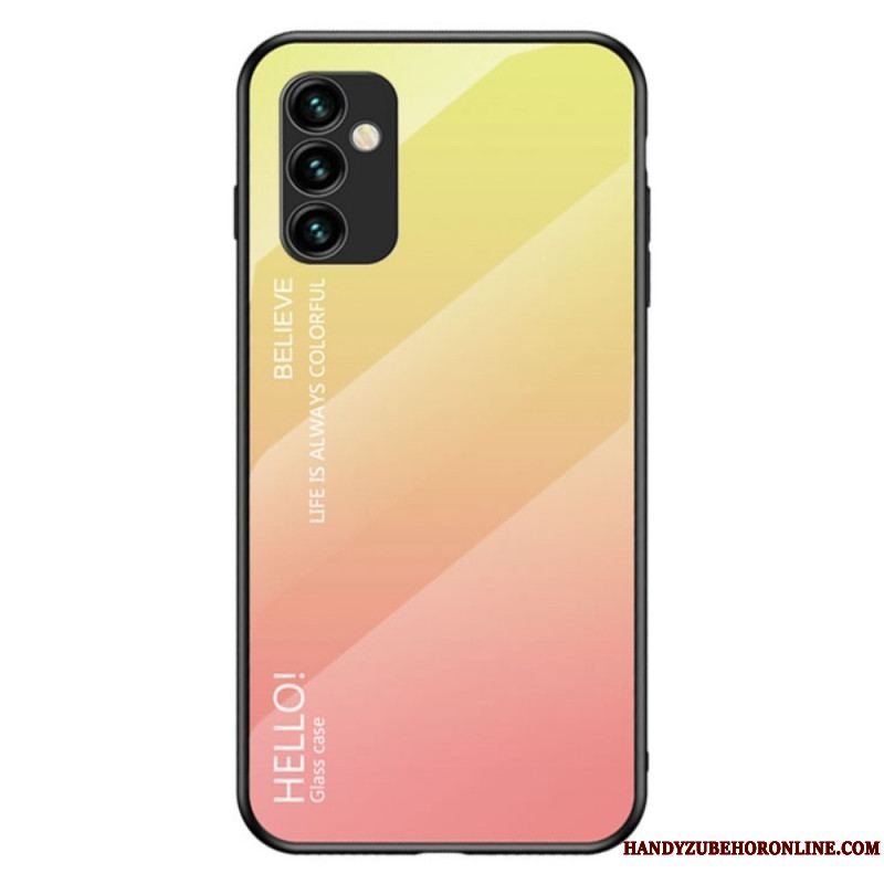 Cover Samsung Galaxy M23 5G Hærdet Glas Hej