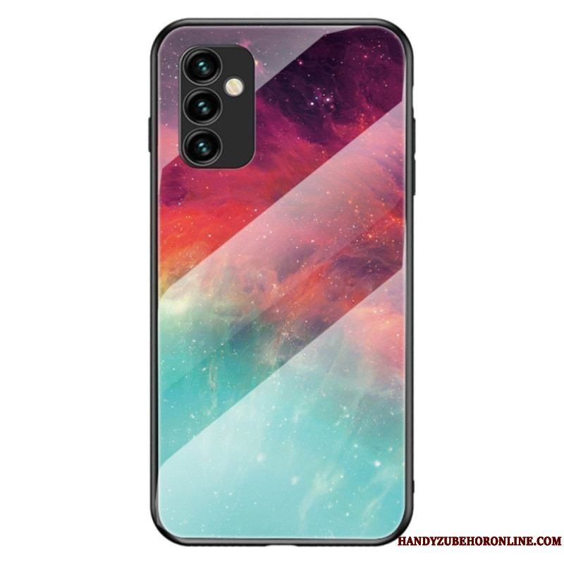 Cover Samsung Galaxy M23 5G Hærdet Glas Mønster