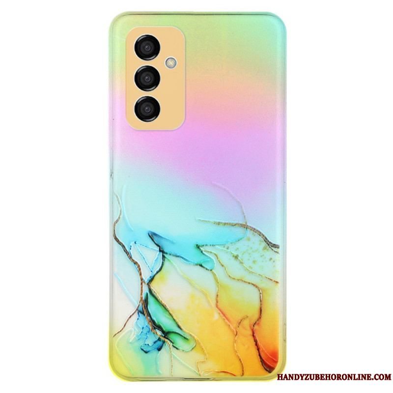 Cover Samsung Galaxy M23 5G Laser Effekt Marmor