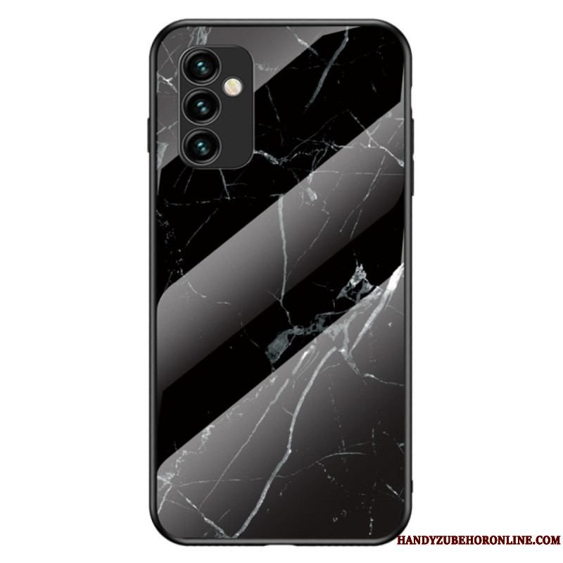 Cover Samsung Galaxy M23 5G Marmorfarver Hærdet Glas