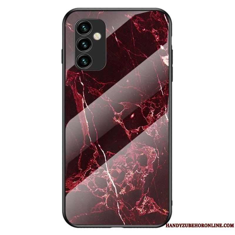 Cover Samsung Galaxy M23 5G Marmorfarver Hærdet Glas