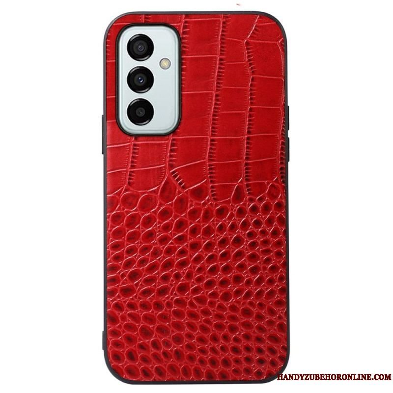 Cover Samsung Galaxy M23 5G Ægte Crocodile Texture Læder
