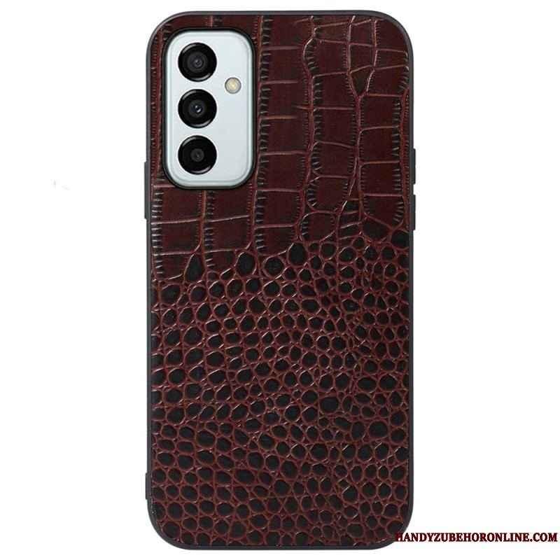 Cover Samsung Galaxy M23 5G Ægte Crocodile Texture Læder