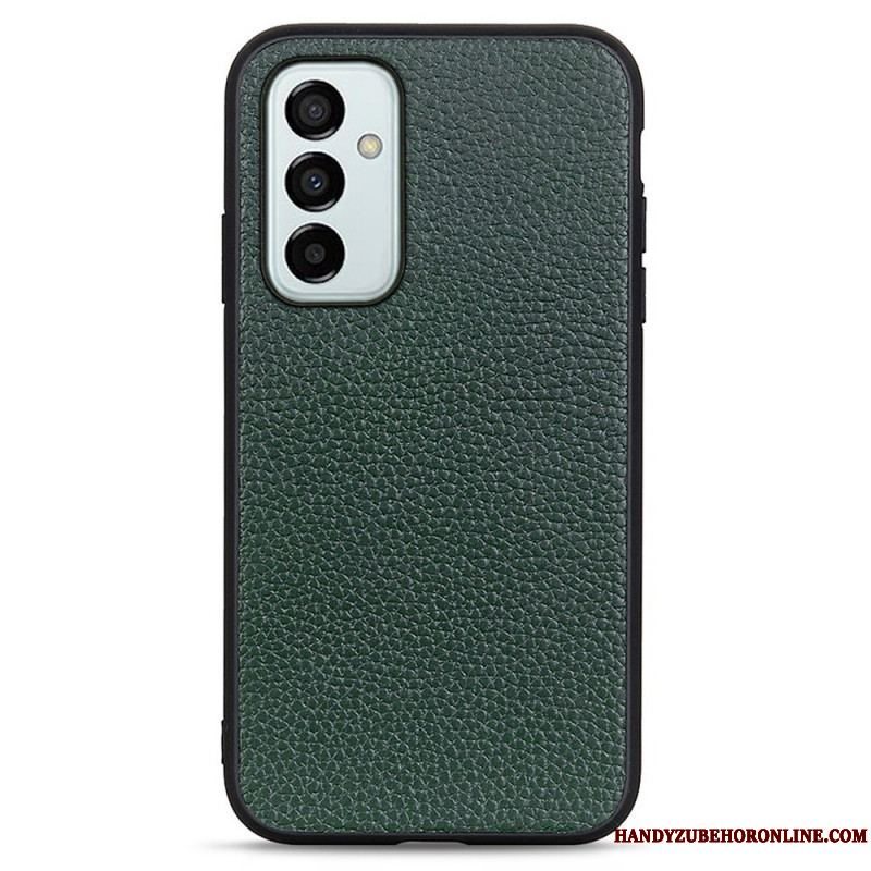 Cover Samsung Galaxy M23 5G Ægte Litchi Læder