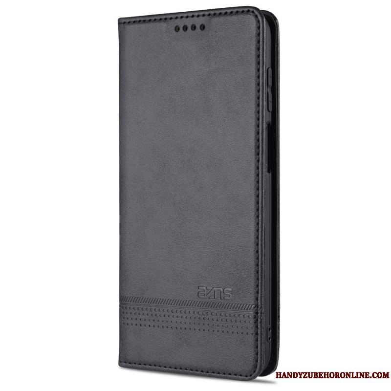 Cover Samsung Galaxy M32 Flip Cover Azns Læderstyling