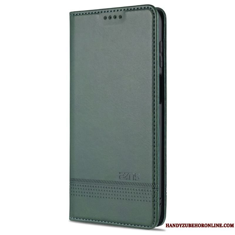 Cover Samsung Galaxy M32 Flip Cover Azns Læderstyling