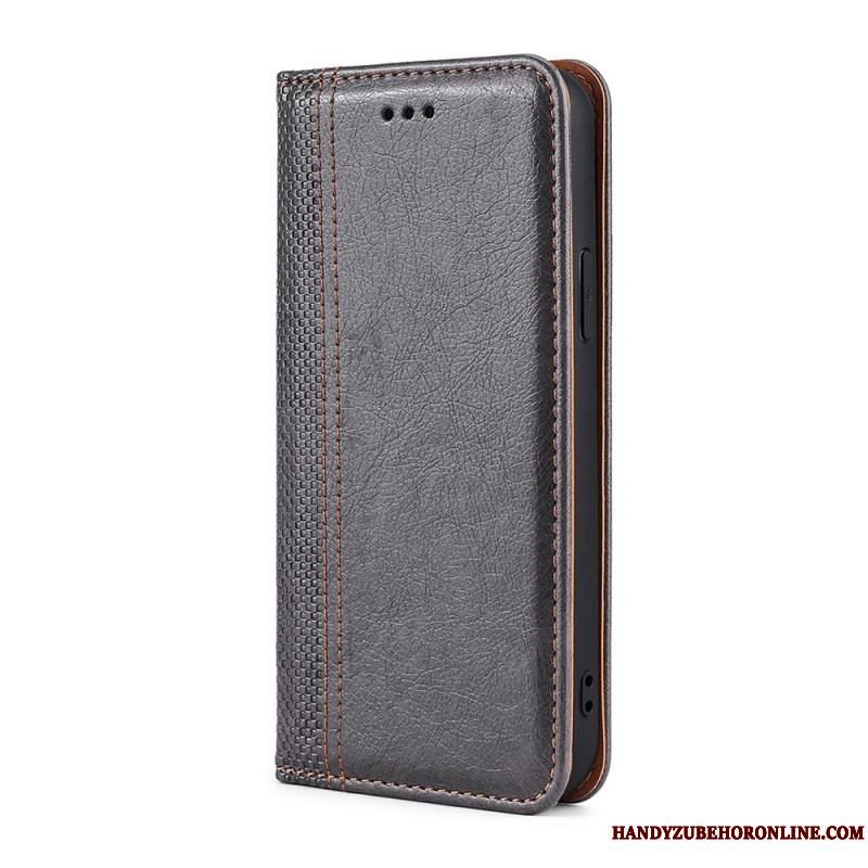 Cover Samsung Galaxy M32 Flip Cover Vintage Læder Stil