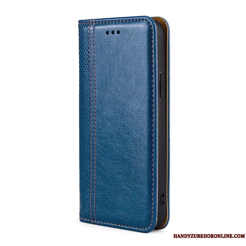 Cover Samsung Galaxy M32 Flip Cover Vintage Læder Stil