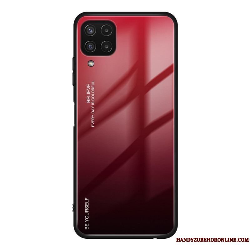 Cover Samsung Galaxy M32 Hærdet Glas Vær Dig Selv