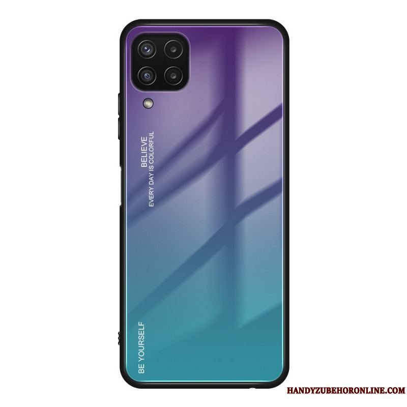 Cover Samsung Galaxy M32 Hærdet Glas Vær Dig Selv